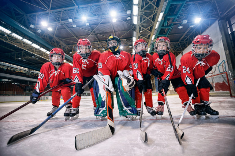 Youth Hockey Team - Children Play Hockey. | Travel And Play